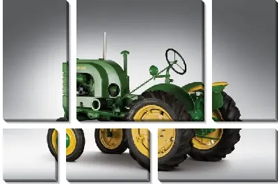 Модульная картина Трактор №22