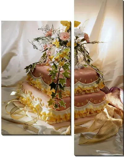 Модульная картина Торт №4