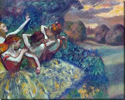 Картина Четыре танцовщицы