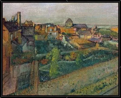 Картина Вид на Сен-Валери-сюр-Сом