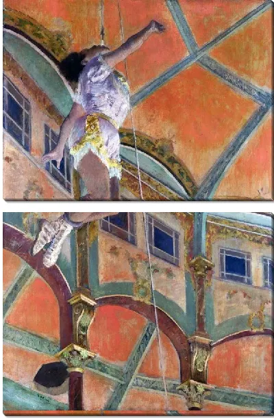 Картина Мадемуазель Ла-Ла в цирке Фернандо