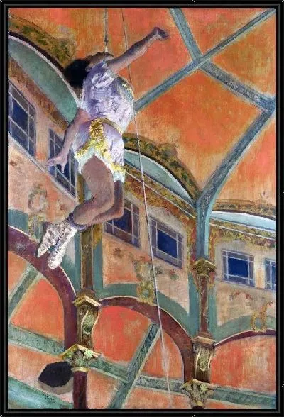 Картина Мадемуазель Ла-Ла в цирке Фернандо