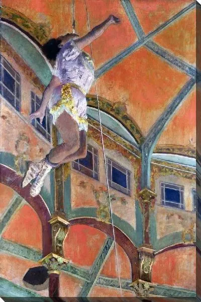 Картина Мадемуазель Ла-Ла в цирке Фернандо