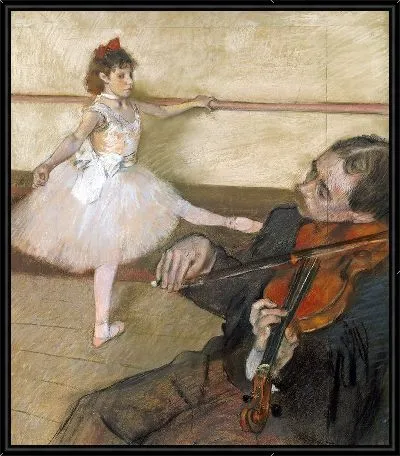 Картина Урок танца