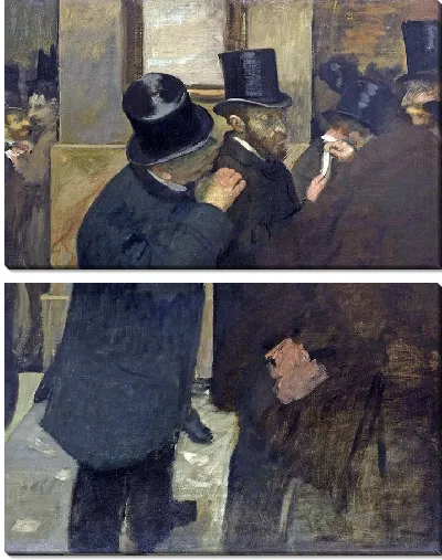 Картина На фондовой бирже