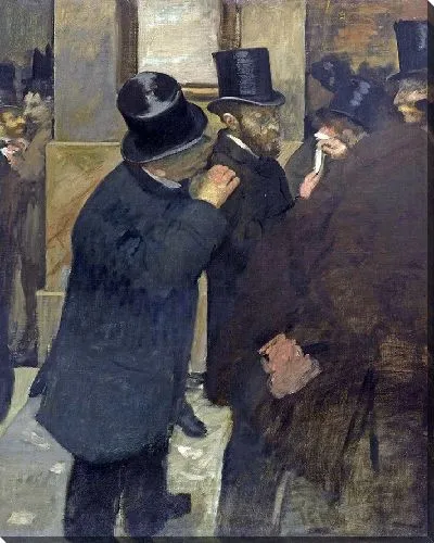 Картина На фондовой бирже