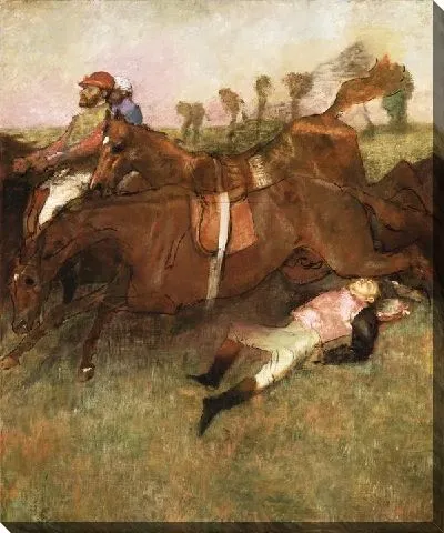 Картина Упавший жокей