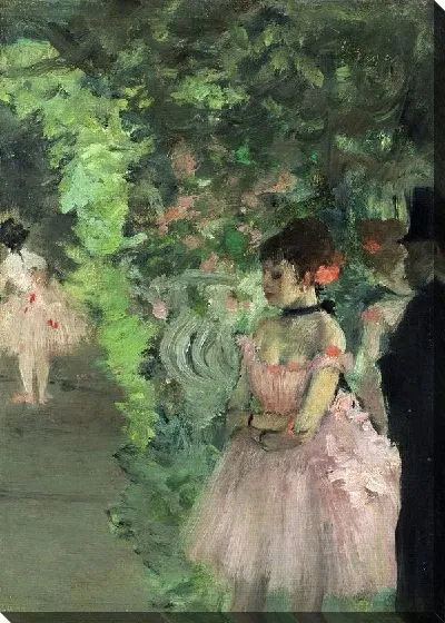 Картина Танцовщицы за кулисами