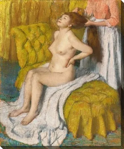 Картина Расчёсывание волос