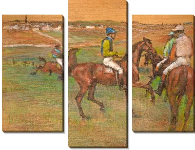 Картина Скаковые лошади