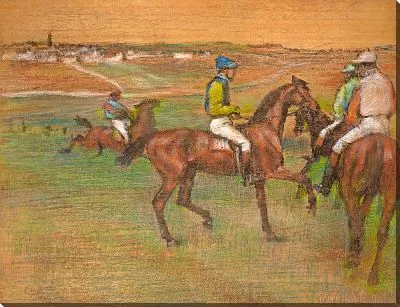 Картина Скаковые лошади