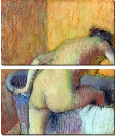 Картина Купальщица, заходящая в ванную