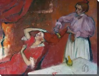 Картина Расчёсывание волос