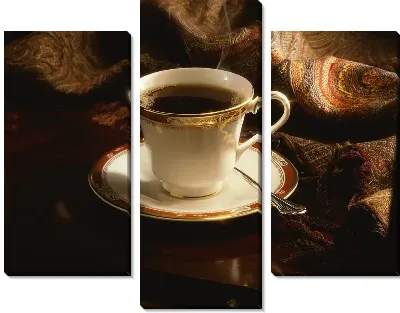 Модульная картина Чашка чая №4