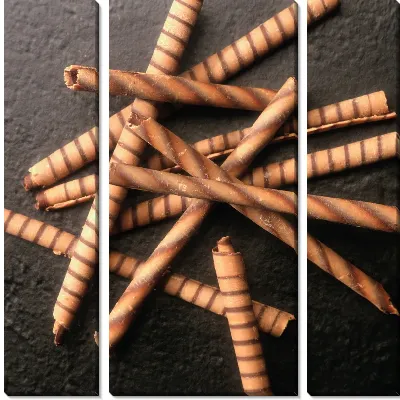 Модульная картина Трубочки