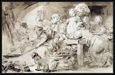 Картина Блинщица