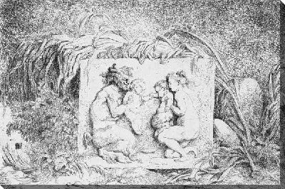 Картина Семья сатира