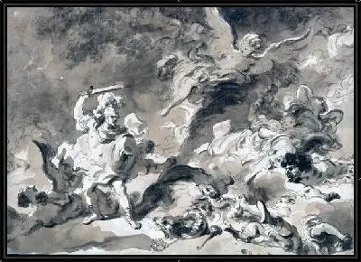 Картина Ринальдо в волшебном лесу