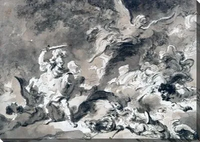 Картина Ринальдо в волшебном лесу