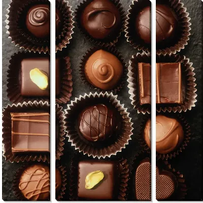 Модульная картина Конфеты №7