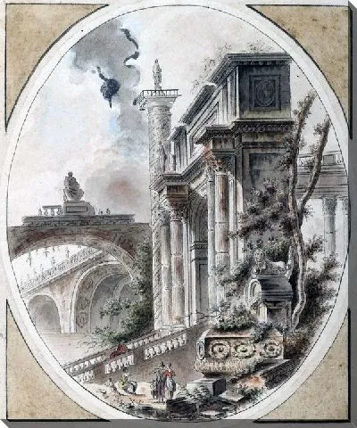 Картина Каприччио архитектурных руин