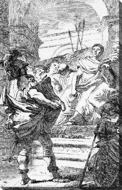 Картина Муций Сцевола