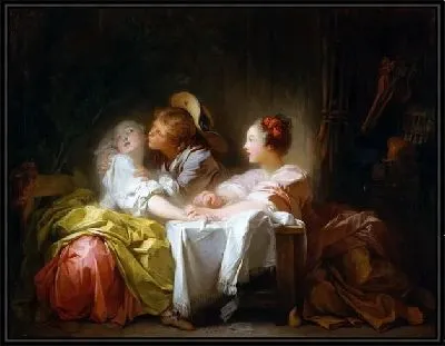 Картина Украденный поцелуй