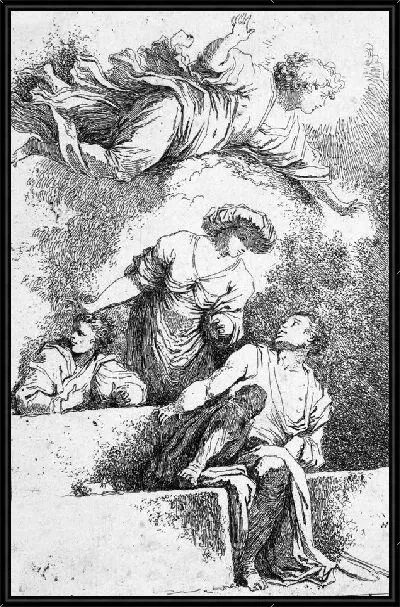 Картина Ученик в могиле