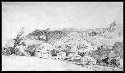 Картина Ферма с водяной мельницей