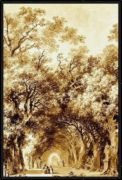 Картина Тенистая аллея