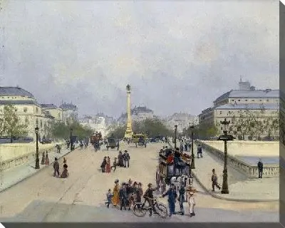 Картина Улочка в Париже №15