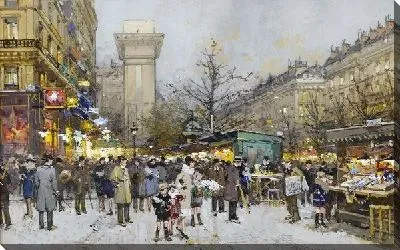 Картина Улочка в Париже №13