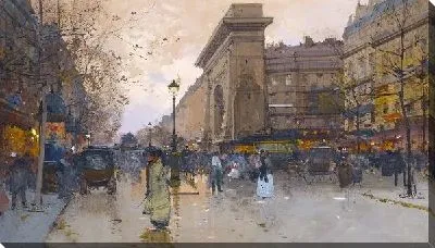 Картина Улочка в Париже №12