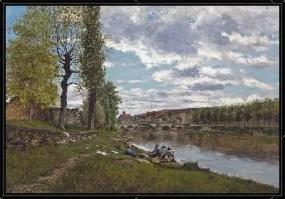 Картина Прачки на берегу