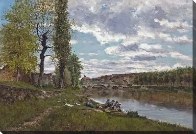 Картина Прачки на берегу