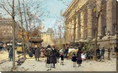 Картина Цветочный рынок