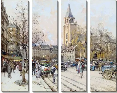 Улочка в Париже №11