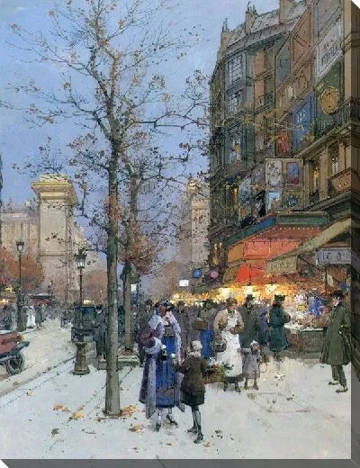 Картина Аллея в Париже №2