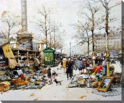 Картина Бульвар в Париже №3