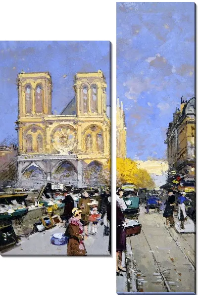 Картина Улочка в Париже №8