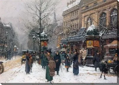 Картина Улочка в Париже №7