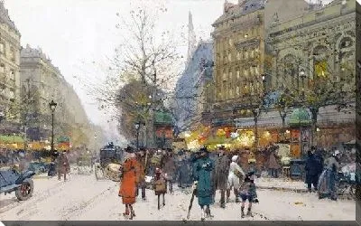 Картина Улочка в Париже №6