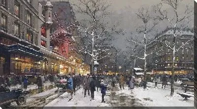 Картина Улочка в Париже №5