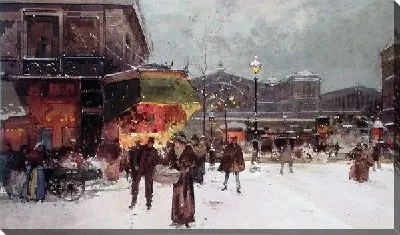 Картина Бульвар в Париже №2