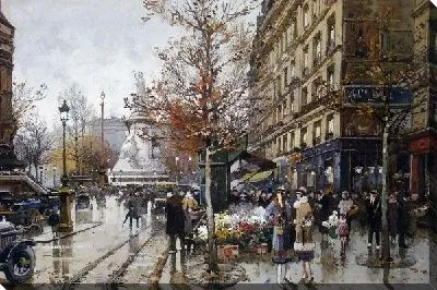 Картина Бульвар в Париже №100