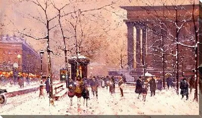 Картина Улочка в Париже №2