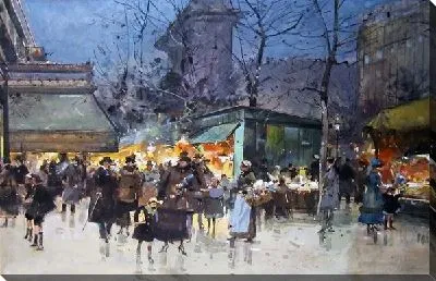 Картина Ночной Париж №2