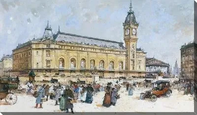 Картина Городская площадь