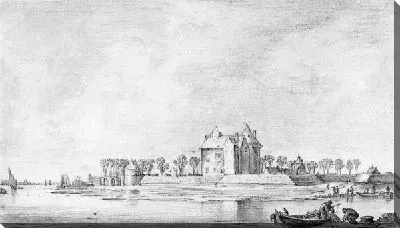 Картина Вид замка Лувестейн