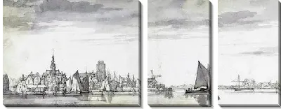 Картина Вид на Дордрехт